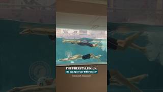 Freestyle kick essentials engage ankles  hips moderate amplitude and frequency keep feet relaxed [upl. by Vokay977]