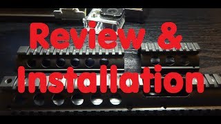 Extended Quad Rail for AR15 Installation and Review HD [upl. by Cammi]