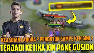 KEJADIAN LANGKA TERJADI  INILAH YG DILAKUKAN PENONTON KETIKA RRQ XIN PAKE GUSION LAGI  GG BANGET [upl. by Cash790]