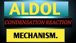 ALDOL CONDENSATION REACTION with MECHANISM [upl. by Asnerek]