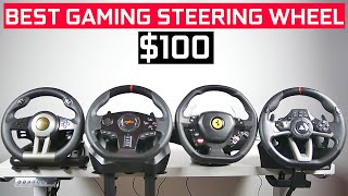 Best Gaming Steering Wheel for 100 2022 [upl. by Drofub]