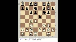 Svidler Peter vs Relange Eloi  World Chess U16 1992 Duisburg Germany [upl. by Juna]