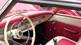 Dave Checks Out a 1960 Borgward Isabella Coupe at the 2015 Intermarque Spring Kick Off Car Show [upl. by Ahsirtal]