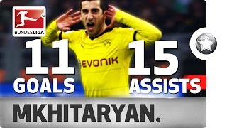 Henrikh Mkhitaryan  All Goals amp Assists 201516 [upl. by Notkcorb]