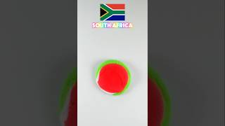 What color do mixed flags make paintmixingcolormixing satisfyingart South Africa [upl. by Jenilee]