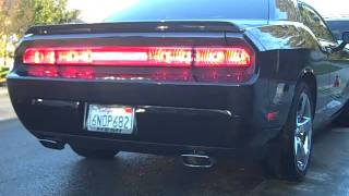 2009 Dodge Challenger RT super10 flowmaster [upl. by Nortna661]