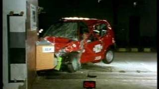 Crash Test  Fiat Seicento [upl. by Kally]