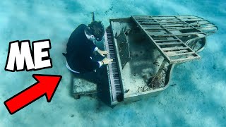 I Played MrBeasts Song Underwater [upl. by Garnett13]