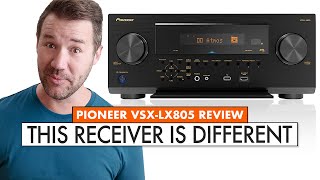 NEW PIONEER SOUND 😳 Pioneer Elite Receiver Pioneer VSXLX805 Review [upl. by Aldwin]