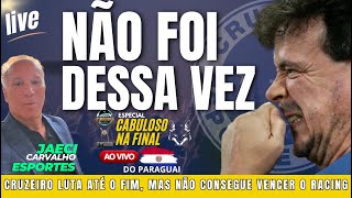 Venceu a melhor equipe mas o Cruzeiro honrou sua gente Reconstruir é isso [upl. by Yclehc]