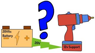 Can You Use 20v Battery On 12v Dewalt  Can I Use 20v Battery On 12v Drill [upl. by Hibben]