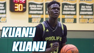 Kuany Kuany  Prolific Prep  Class of 2019  Napa CA [upl. by Aisercal305]