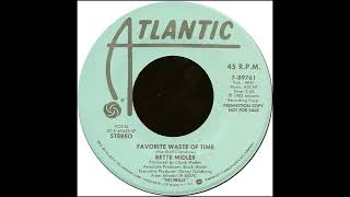 1983  Bette Midler  Favorite Waste Of TimeStereo [upl. by Inajna493]