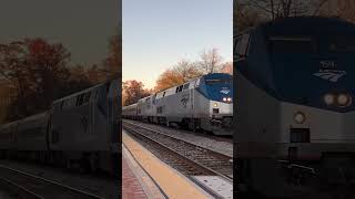 Amtrak 41 Floridan Passes Ashland with a small Hornshow [upl. by Suirtemed]