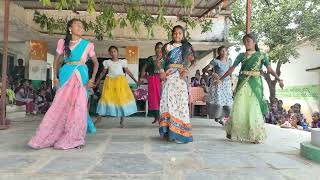 Akasam thanu rekkalu song Dance performed by the ZPHS Sathapur [upl. by Ethelin]