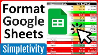 Conditional Formatting in Google Sheets Complete Guide [upl. by Azar]