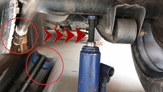 Car Handbrake Cable Adjustment  How to adjust car handbrake [upl. by Ardine967]