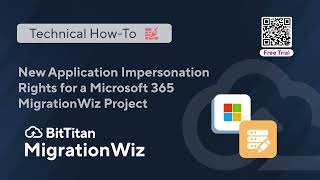 New Application Impersonation Rights for a Microsoft 365 MigrationWiz Project [upl. by Aerb586]