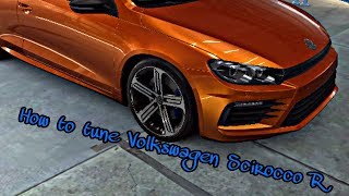 How to tune 2017 Volkswagen Scirocco R in CSR2 [upl. by Airamat]