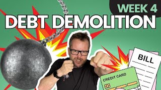 Debt Demolition Strategies to Blast your Balances  RFS24 W4 [upl. by Nnylaj490]