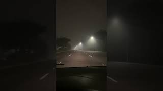 ZERO ROAD VISIBILITY Oct 9 2024 at 431AMyoutubeshorts [upl. by Drye]