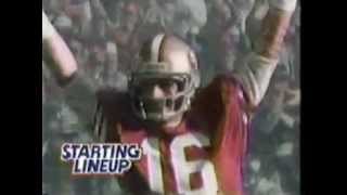 1989 Starting Lineup NFL commercial [upl. by Bernetta108]