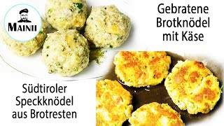 Südtiroler Speckknödel zubereiten  KaspressKnödel selber machen Deutsch  Mainii [upl. by Adnov913]