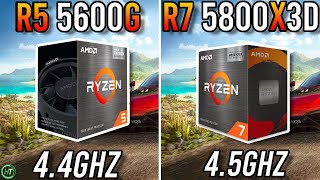 Ryzen 5 5600G vs Ryzen 7 5800X3D  Big Upgrade [upl. by Koziara]