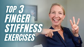 Top 3 Finger Stiffness Exercises Beginner [upl. by Yentruocal240]