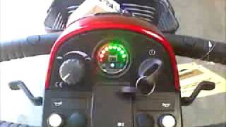 New LED voltmeter on Pride scooter [upl. by Nolava]