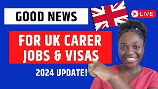 UK Govt Big ANNOUNCEMENT For CARER JOBS amp Recruitment [upl. by Ari]