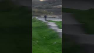 An evening on the pump track bicycle bike bikelife dirtbikejump bmx bmxbike [upl. by Mckeon]