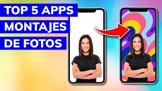 Las 5 mejores APPS para hacer MONTAJES DE FOTOS en móviles Android e iOS [upl. by Aidiruy]