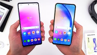 Samsung A53 vs A54 Comparison After 30 Days Worth Upgrading [upl. by Elyk]