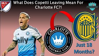 What Does Enzo Copettis Departure Mean For Charlotte FC MLS charlottefc [upl. by Stephen]