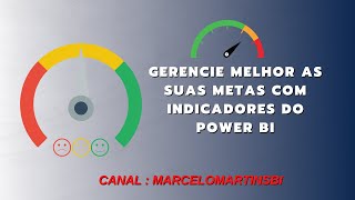 Configurando o Indicador de meta no Power BI metapowerbi [upl. by Auston]