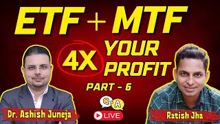 ETF Trading with MTF When Market is Falling  ETF trading  Live QampA  ETFMastery RatishJha [upl. by Stortz]