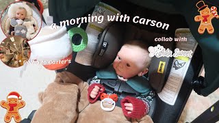 Carsons Morning Routine  outing  collab with AdaSweetReborns  Vlogmas WK 2 [upl. by Osbourne]