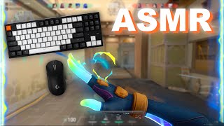 ASMR Gaming Valorant Gameplay Whispering Commentary and Relaxing Keyboard Sounds [upl. by Imelida]