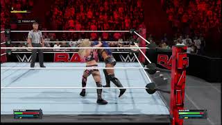 Sasha Banks vs Alexa Bliss  Raw  WWE 2K24 [upl. by Prouty]