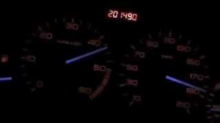 Peugeot 206 14 HDI acceleration amp top speed [upl. by Bernardi]