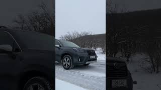 Subary Forester SK 25 Sunfull SF 982 12 degrees angle ice hill climb [upl. by Laeynad604]