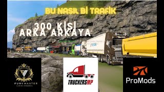 ADAM UÇURUMDAN DÜŞTÜ BU TRAFİK NE BÖYLE ETS 2 TMP [upl. by Inihor]