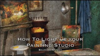 How To Light up your Painting Studio Baumann Effect [upl. by Mamoun108]