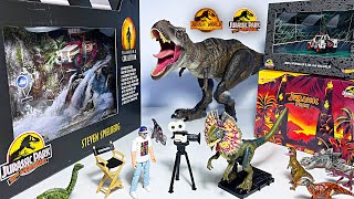 NEW Hammond Collection Jurassic World Dinosaurs Dilophosaurus TRex Metriacanthosaurus Raptor [upl. by Happy538]