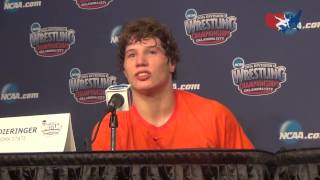 Alex Dieringer Oklahoma State 2014 NCAA Champion at 157 pounds [upl. by Arhna55]