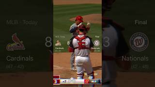 Cardinals Game Recap  Pt4  Cardinals Win 83 😮‍💨 shorts [upl. by Kimmi246]