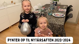 Vlog  Pynter op til nytårsaften 20232024 [upl. by Arratoon]