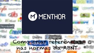 Como criar referências nas normas da ABNT [upl. by Cardon]