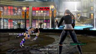 Tekken 6 Julia vs Asuka HD Xbox 360 [upl. by Leina]